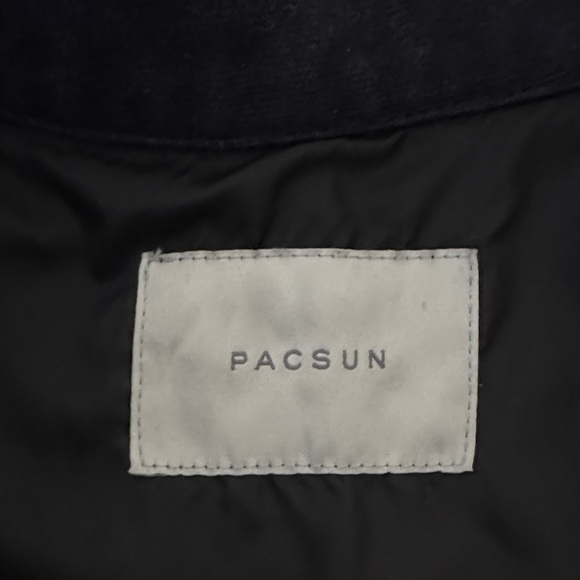 PacSun Black Jacket with Unique Design - Picture 2 of 5